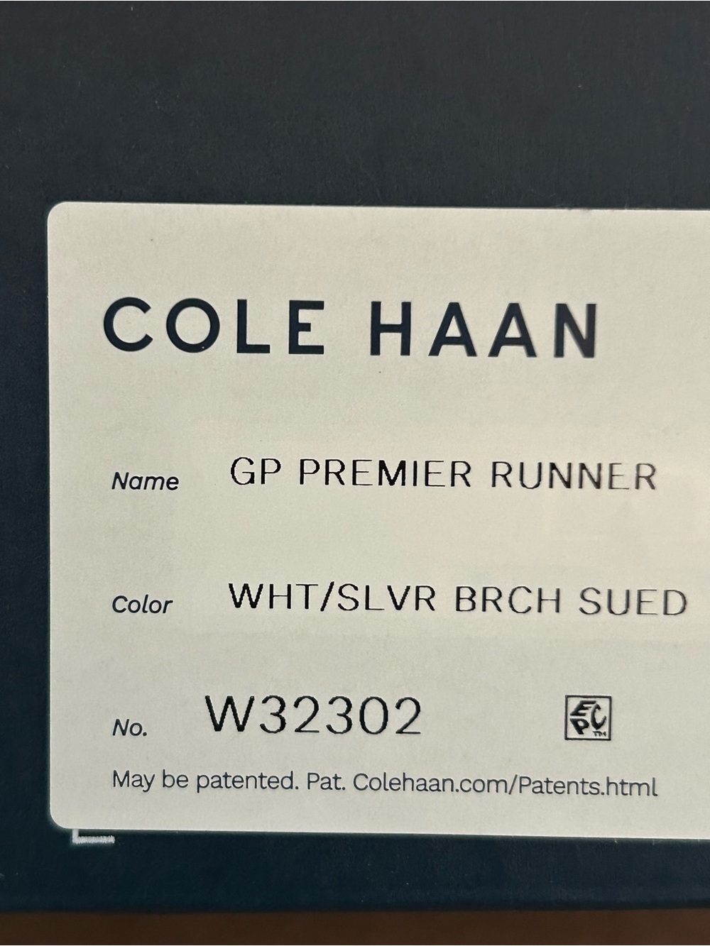 Cole Haan Woman’s GP Premier Runner in White/Silver Birch - Picture 7 of 7